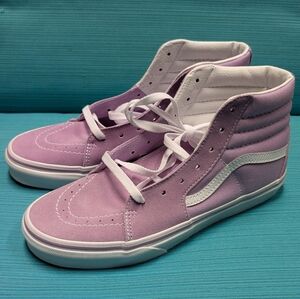 NWT RARE Vans Sk8-Hi Lupine Sneakers with White Stripe - 6.5 Juniors